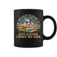French Bulldog A Day Without Reading Is Like Book Vintage For Men Women Kids Graphic Print Coffee Mug