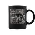 Fully Book One More Chapter Vintage Book Lovers Matching Graphic Print Coffee Mug