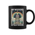 My Weekend Is Fully Booked Book Rainbow Reading Bookworm Graphic Print Coffee Mug My Weekend Is Fully Booked Book Rainbow Reading Bookworm Graphic Print Coffee Mug