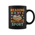 Fun Reading Is My Favorite Sport Book Lover Graphic Print Coffee Mug