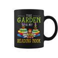 The Garden Is My Reading Nook Books Garden Graphic Print Coffee Mug
