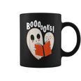Ghost Book Reading Graphic Print Coffee Mug