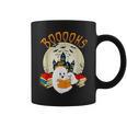 Ghost Book Reading Halloween Booooks Teacher Graphic Print Coffee Mug