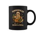Gingerdead Book Shirt Xmas Cozy Skeleton Reading Christmas Graphic Print Coffee Mug