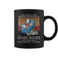 A Girl Who Loves Books Cats And Dogs Cat Book Reading Graphic Print Coffee Mug A Girl Who Loves Books Cats And Dogs Cat Book Reading Graphic Print Coffee Mug