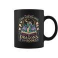 Girl Who Loves Dragons And Books Fantasy Book Reader Graphic Print Coffee Mug Girl Who Loves Dragons And Books Fantasy Book Reader Graphic Print Coffee Mug