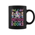 Girl Who Has Tattoos And Loves Books Tattooed Bookworm Girl Graphic Print Coffee Mug