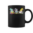 Gnomes Reading Books Teacher Easter Day Eggs Book Lovers Graphic Print Coffee Mug