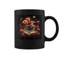 Goldfish Reading A Book Graphic Print Coffee Mug