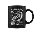 A Good Book Is Out Of This World Space Book Lover Graphic Print Coffee Mug A Good Book Is Out Of This World Space Book Lover Graphic Print Coffee Mug