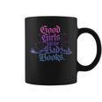 Good Girls Fall For Bad Books Smut Bookish Quote Graphic Print Coffee Mug
