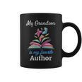 My Grandson Is My Favorite Author For Book Lovers Graphic Print Coffee Mug My Grandson Is My Favorite Author For Book Lovers Graphic Print Coffee Mug