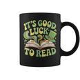 Groovy It's Good Luck To Read St Patrick's Day Book Lucky Graphic Print Coffee Mug Groovy It's Good Luck To Read St Patrick's Day Book Lucky Graphic Print Coffee Mug