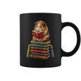 Guinea Pig Reading Book Cute Librarian Books Lover Graphic Print Coffee Mug Guinea Pig Reading Book Cute Librarian Books Lover Graphic Print Coffee Mug