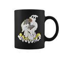 Halloween Books Cute Ghost Reading Booooks Teacher Graphic Print Coffee Mug Halloween Books Cute Ghost Reading Booooks Teacher Graphic Print Coffee Mug