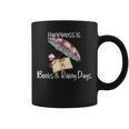 Happiness Is Books And Rainy Days Graphic Print Coffee Mug