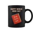 Happy World Book Day Inspirational Kids Graphic Print Coffee Mug