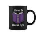 Home Is Where My Books Are Graphic Print Coffee Mug