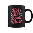 Hot Girl Book Club Retro Daisies Graphic Print Coffee Mug