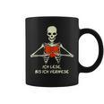 Ich Lese Bis Ich Verwese Books Reading Bookworm Graphic Print Coffee Mug