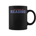 I'd Rather Be Reading Retro Bookish Book Lover Graphic Print Coffee Mug