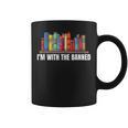 I'm With The Banned Books I Read Books Book Lovers Graphic Print Coffee Mug I'm With The Banned Books I Read Books Book Lovers Graphic Print Coffee Mug