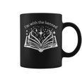 I'm With The Banned Fight Book Bans Reader Activist Reading Graphic Print Coffee Mug