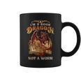 I'm a Book Dragon Not a Worm Dragon Reading a Books Graphic Print Coffee Mug I'm a Book Dragon Not a Worm Dragon Reading a Books Graphic Print Coffee Mug