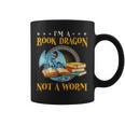 I'm a Book Dragon Not a Worm Reading Readers Clothing Graphic Print Coffee Mug I'm a Book Dragon Not a Worm Reading Readers Clothing Graphic Print Coffee Mug