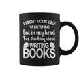 I'm Thinking About Writing Books Author Novelist Graphic Print Coffee Mug I'm Thinking About Writing Books Author Novelist Graphic Print Coffee Mug