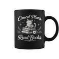 Introverted Book Mom Cat Reader Introvert Books Over People Graphic Print Coffee Mug