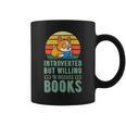 Introverted But Willing To Discuss Books Cute Literary Dog For Men Women Graphic Print Coffee Mug Introverted But Willing To Discuss Books Cute Literary Dog For Men Women Graphic Print Coffee Mug