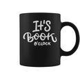 It's Book O'Clock Graphic Print Coffee Mug