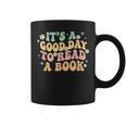It's A Good Day To Read A Book Kids Reading Teacher Bookworm Graphic Print Coffee Mug