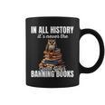 Its Never The Good Guys Banning Books Banned Lover Owl Graphic Print Coffee Mug