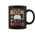 Never Judge A Book By It's Movie Reading Graphic Print Coffee Mug