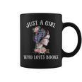 Just A Girl Who Loves Books Reading One More Chapter Graphic Print Coffee Mug
