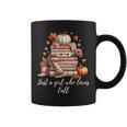 Just a Girl Who Loves Fall Books And Pumpkins Graphic Print Coffee Mug