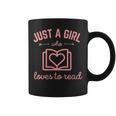 Just A Girl Who Loves To Read Book Lover Nerd Readers Books Graphic Print Coffee Mug Just A Girl Who Loves To Read Book Lover Nerd Readers Books Graphic Print Coffee Mug