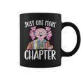 Just One More Chapter Book Lover Librarian Teacher For Men Women Kids Graphic Print Coffee Mug