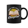 Just One More Chapter Book Reading Bookworm Graphic Print Coffee Mug