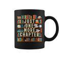 Just One More Chapter Book Reading Lover Bookworm T-Shirt Graphic Print Coffee Mug
