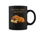 Just One More Chapter Capybara With Book Graphic Print Coffee Mug