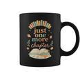 Just One More Chapter Cozy Book Lover Reading & Coffee Graphic Print Coffee Mug