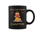 Just One More Chapter Red Book Lovers Bookworms & Readers Graphic Print Coffee Mug Just One More Chapter Red Book Lovers Bookworms & Readers Graphic Print Coffee Mug