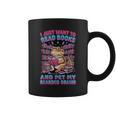 I Just Want To Read Books And Pet My Bearded Dragon Reptile Graphic Print Coffee Mug