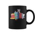 Kawaii Cat Book Ends Library Decor Librarian Graphic Print Coffee Mug Kawaii Cat Book Ends Library Decor Librarian Graphic Print Coffee Mug