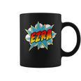 Kids Boys Ezra Comic Book Superhero Name Graphic Print Coffee Mug