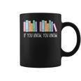 If You Know You Know 6 7 Six Seven Meme Teacher Book Lover Graphic Print Coffee Mug