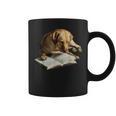 Labrador Retriever Dog Bookworm Reading Book Graphic Graphic Print Coffee Mug